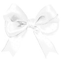 white bow