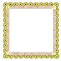 green rose frame