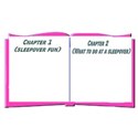 Sleepover book pink