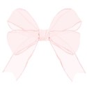 pink crystal bow