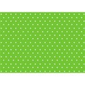 green polka dort paper