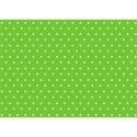 green polka dort paper