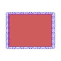 blue lace frame