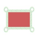 frame ligt gren circles