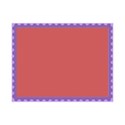 purple rectangular frame