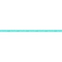 turquoise ribbon lace edge