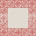 Red white border background pattern