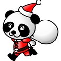 santa panda