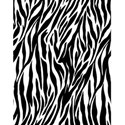 Zebra Print 8.5 x 11