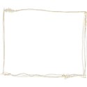 scribble frame  gold