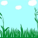 grassy landscape background