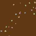 brown background diagonal butterflies
