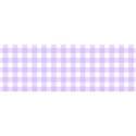 purple gingham boarder