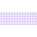 purple gingham boarder