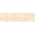 gold scolloped edge lace trim