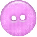 floral pink button