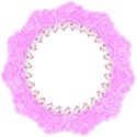 flower heart frame layering paper