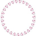 heart frame layering paper
