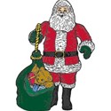 Santa with toy bag