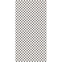 brown polka dot paper embellishment