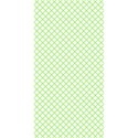 green criss cross embellishment
