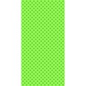 green with green polka dots paper embellishment
