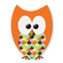 mini tangerine owl