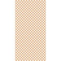 tangerine criss cross paper embellishment