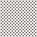 brown polka dot paper 6 x 6 square
