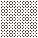 brown polka dot paper 6 x 6 square