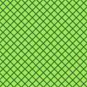 green and brown criss cross 6 x 6 square