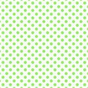 green polka dot paper 6 x 6 square