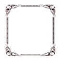 Pink square frame 2b