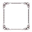 Pink square frame 2b