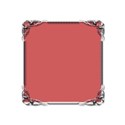 Blue square frame 2a
