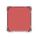 Pink square frame 2a