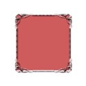 Pink square frame 2b