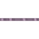 purple criss cross ribbon