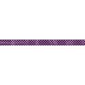 purple polka dot ribbon