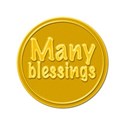 wordartmanyblessings