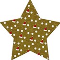 green felt star