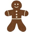 gingerbread felt man