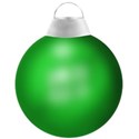 perfect green bauble