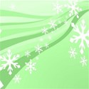 Christmas background stars on green - Copy