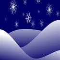 winter lanscape background