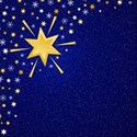 Blue star background