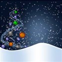 Christmas Snow background