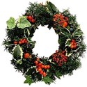 holly and ivy wreath