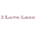 i love lace pink