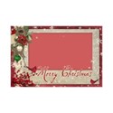 6x4 Christmas card layout